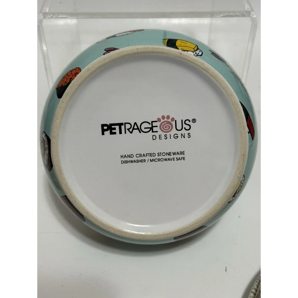 cat Bowl Sushi Theme- Ceramic